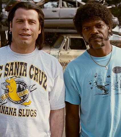 John Travolta et Samuel L. Jackson 