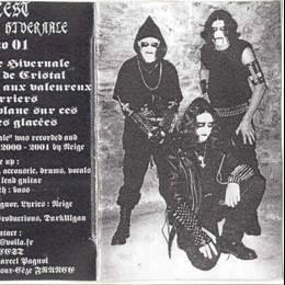 Photo en noir et blanc du groupe