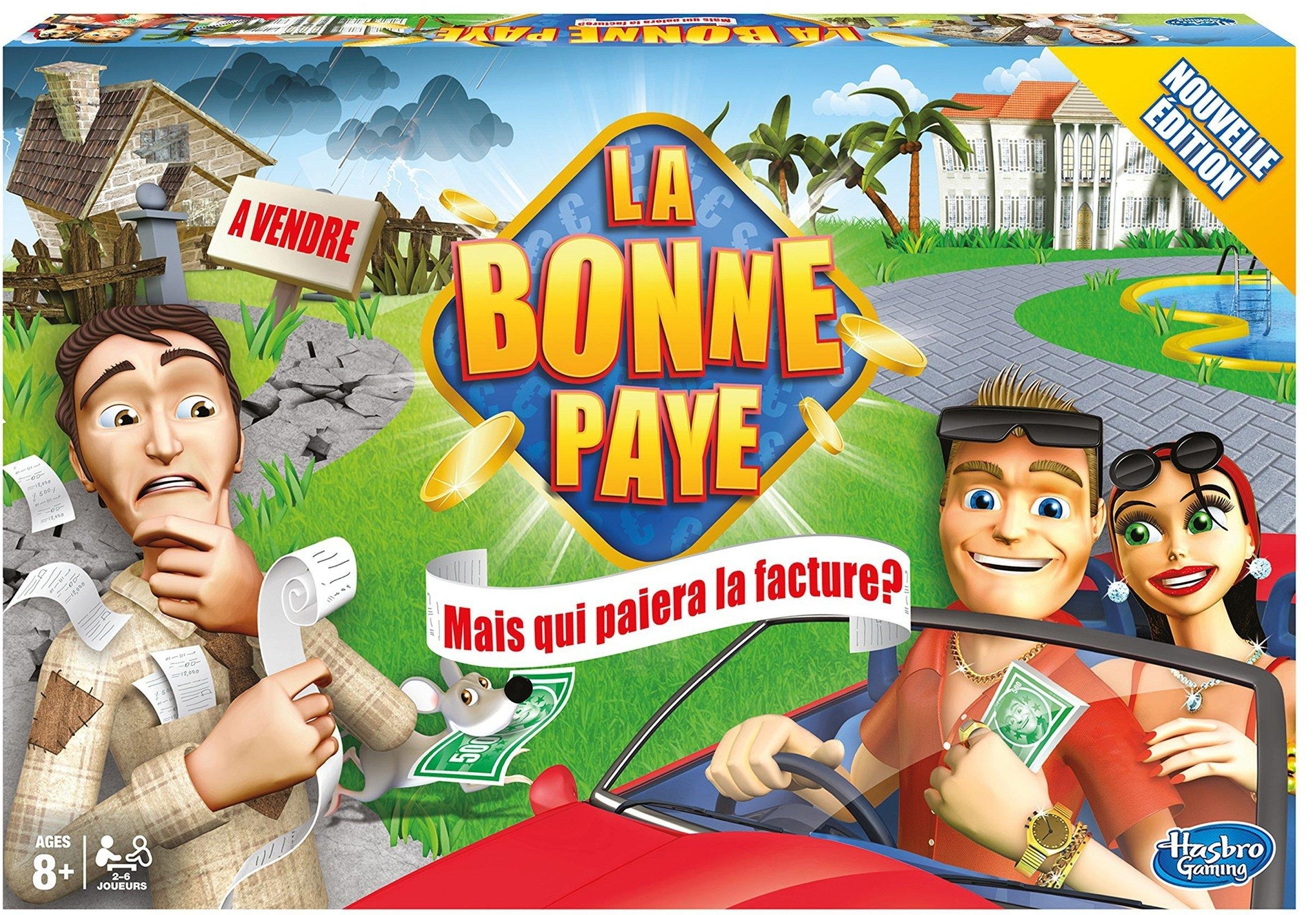 Image d'un homme faisant faillite et un couple dans la réussite