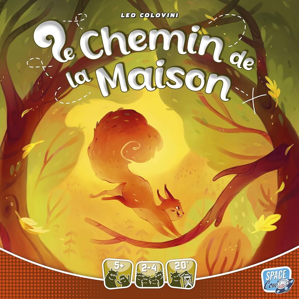 Image du jeu le Chemin de la maison avec un écureuil sur un arbre
