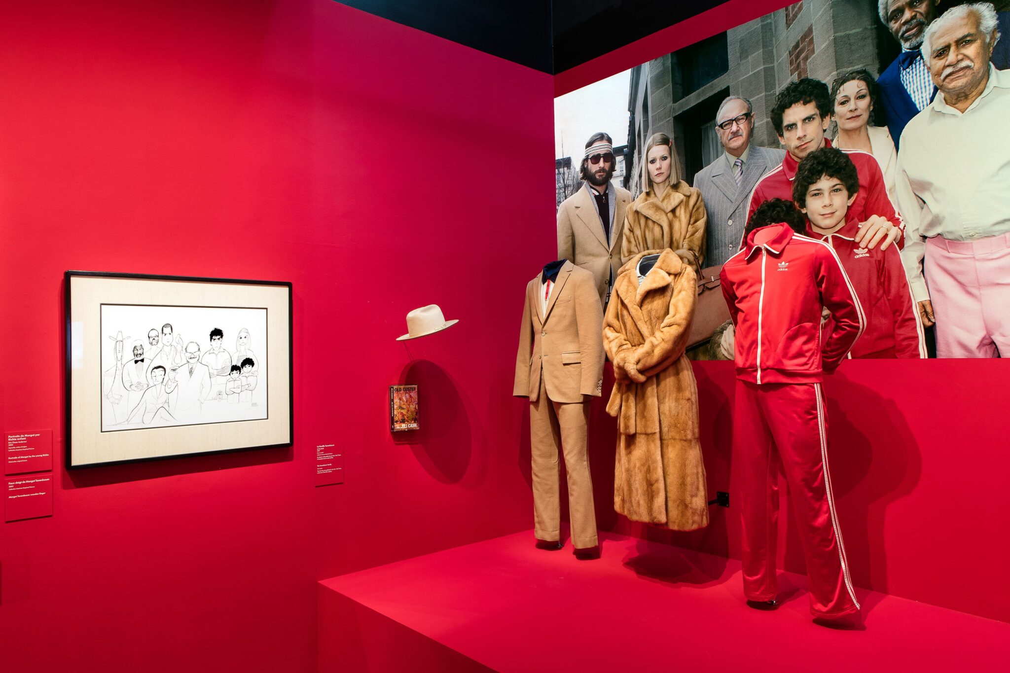 Photo de l'exposition à la cinémathèque