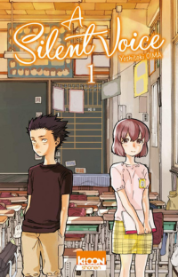 Couverture du tome 1 de Silent Voice