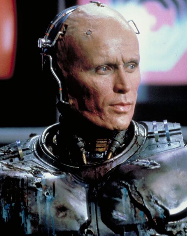 Le visage de RoboCop