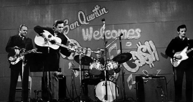 Johnny Cash en concert 