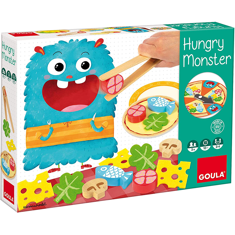 Image du jeu avec un monstre qui mange