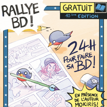 Affiche du Rallye BD