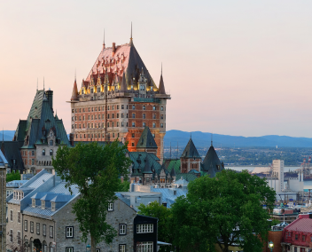 Vue sur Québec