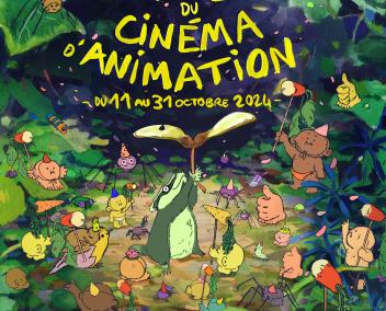 Affiche de la 23ème fête du cinéma d'animation
